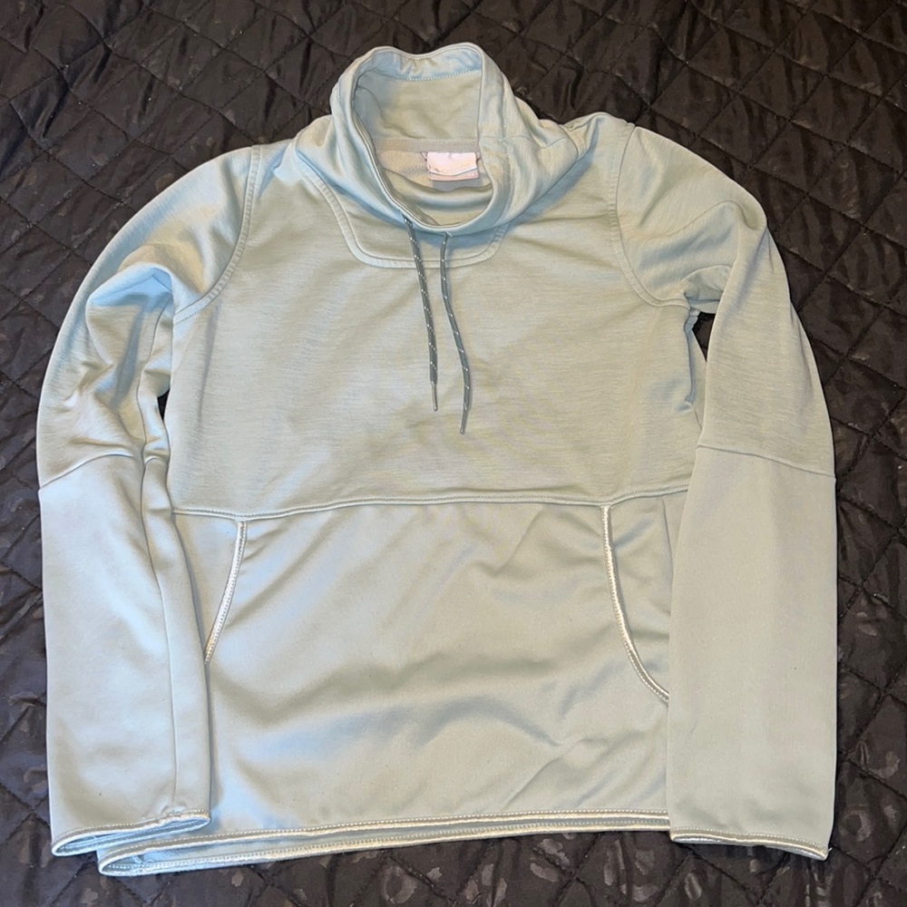 Columbia rosemont station pullover light green